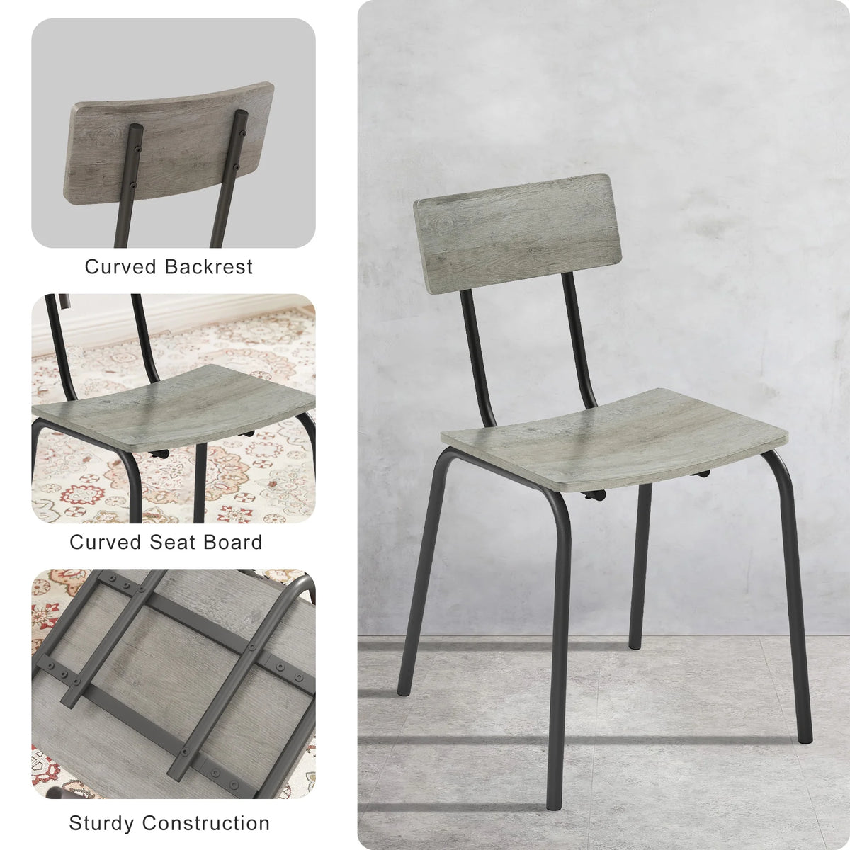 5-Piece Dining Table Set with Chairs M221258