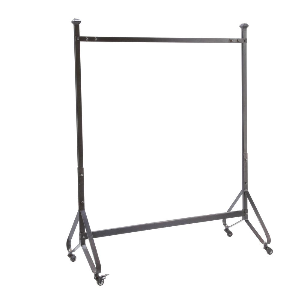 Black Garment Rack with Casters V125609