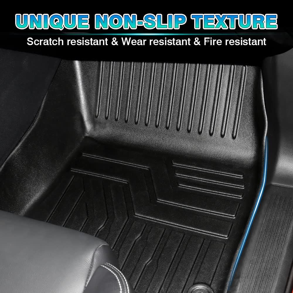 Custom Fit All-Weather Car Floor Mats Full Set TPE B72512