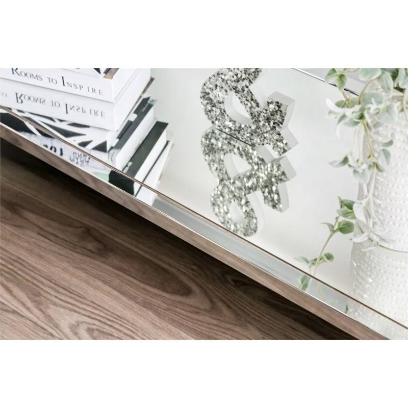 Contemporary Metal Console Table J51836
