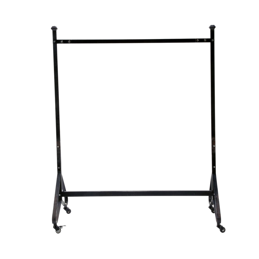 Black Garment Rack with Casters V125609
