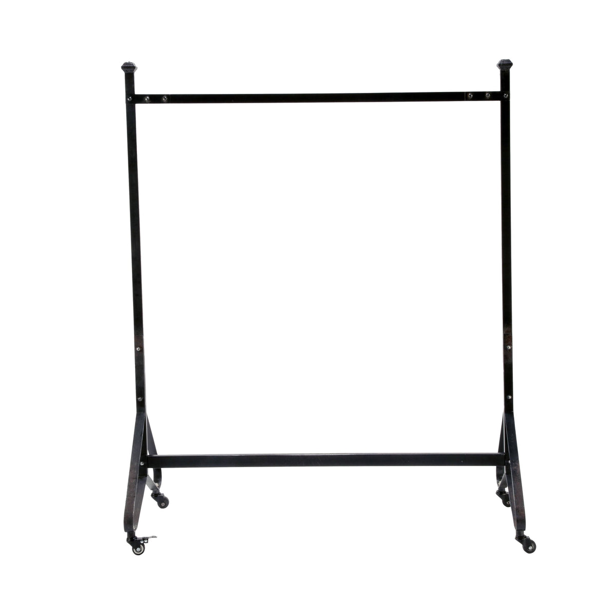 Black Garment Rack with Casters V125609