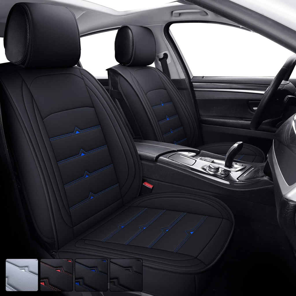 Waterproof Faux Leather Full Set Car Seat Covers P547739