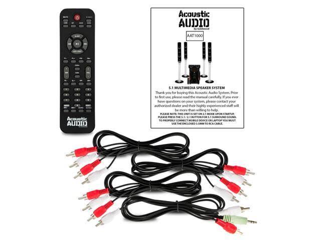 5.1 Home Speaker System with Powered Sub A9599