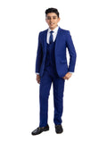 Indigo Blue 5 Piece Classic Suit C314212