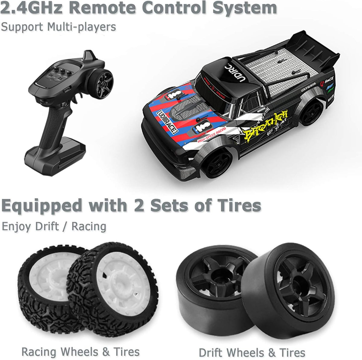 1:16 2.4G 4WD Brushless RC Drift Car N5659