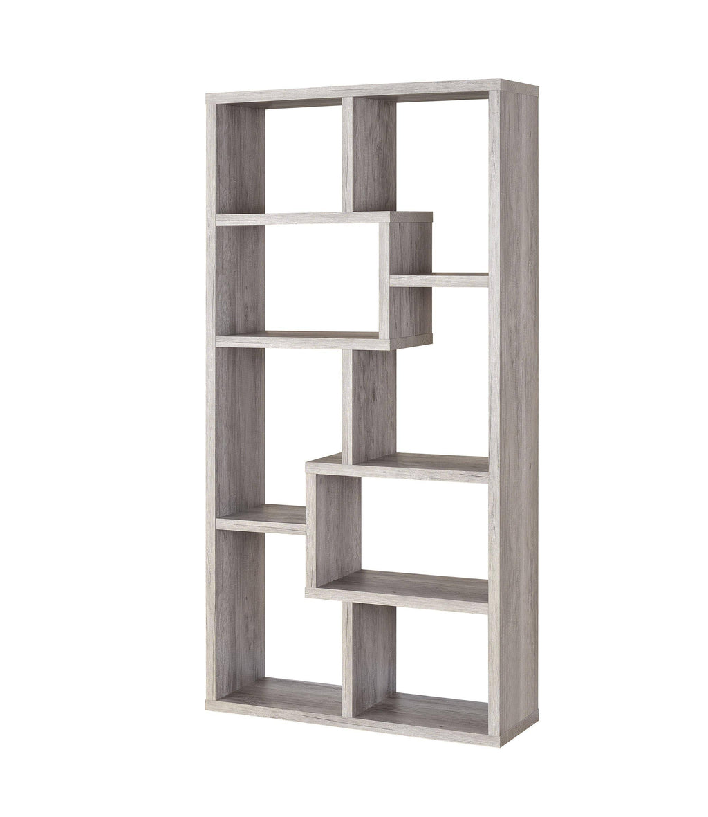 Grey Driftwood Bookcase S477801