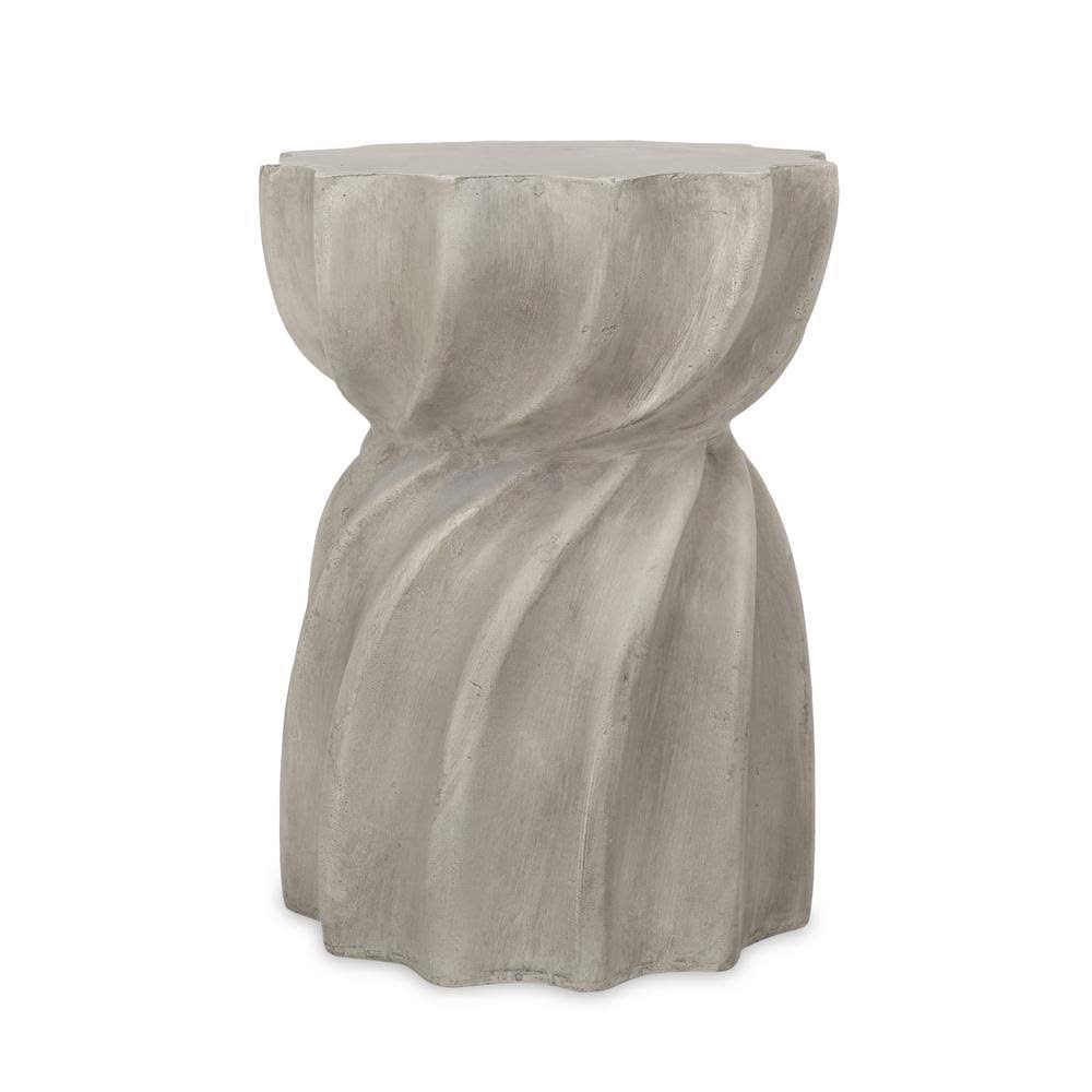 Concrete Finish Side Table C194936