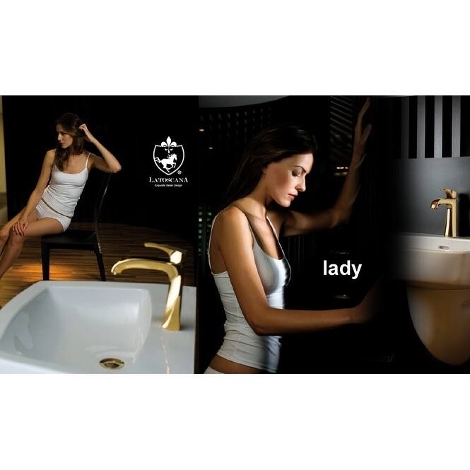 Single Lever Handle Lavatory Faucet Brushed Nickel P73457