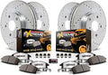 Front and Rear Carbon Fiber Ceramic Brake Kit I46912