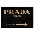 Black Canvas Art O7727