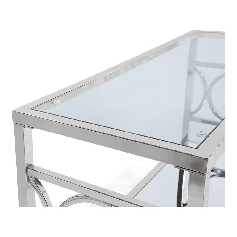 Contemporary Metal Console Table J51836