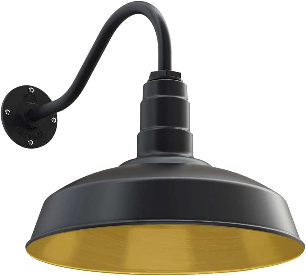 16 Dome Gooseneck Outdoor Wall Mounted Barn Light X26991