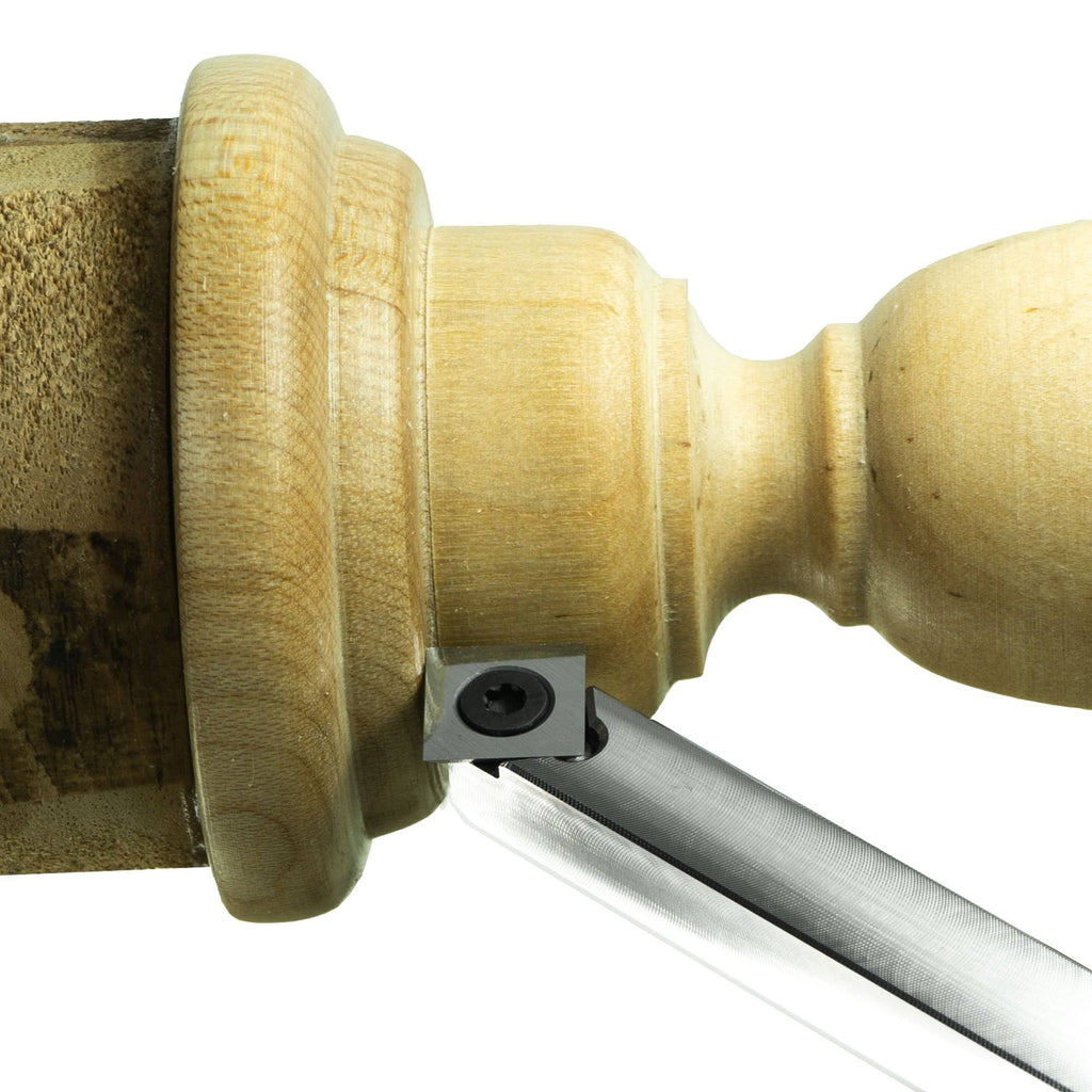 5 Pc Carbide Woodturning Tools with Interchangeable Lathe Tool Handle Q65780
