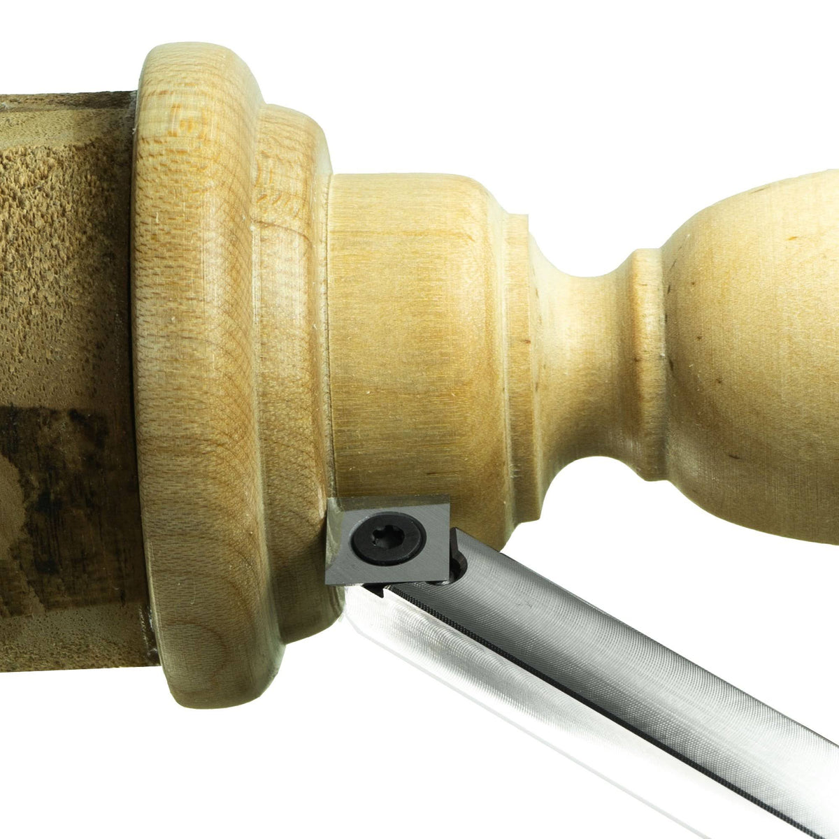 5 Pc Carbide Woodturning Tools with Interchangeable Lathe Tool Handle Q65780