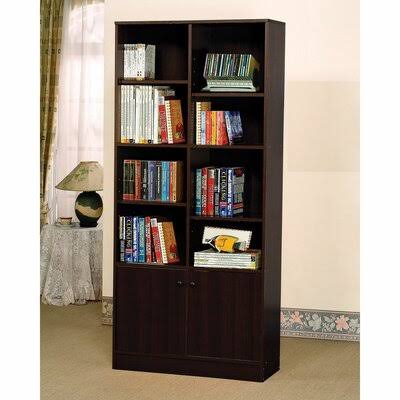 71x22 H x 32x22 W Wood Standard Bookcase Z664