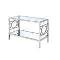 Contemporary Metal Console Table J51836