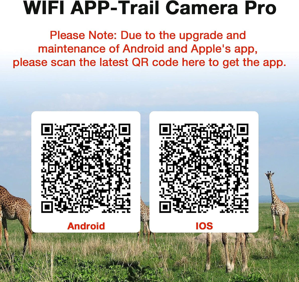 WiFi Bluetooth 1296P 20MP Hunting Game Camera Night Vision Waterproof IP66 S8486