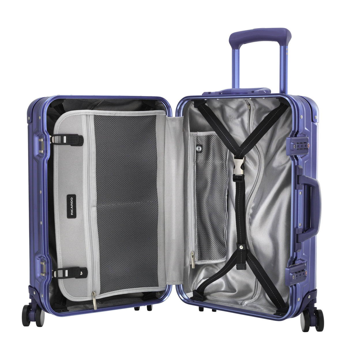20 inch Carry on Spinner Blue C5774