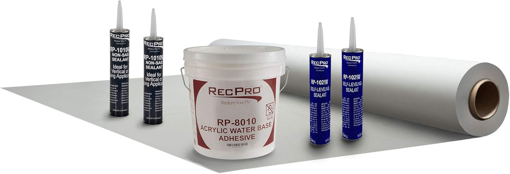 4.5' Wide RV Rubber Roof Kit 16ft J7973