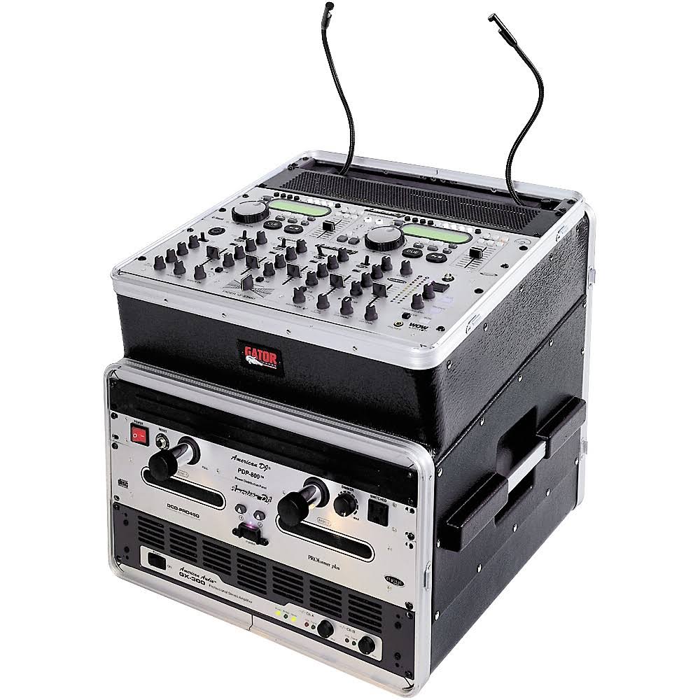 Slant-Top Console Rack Case A655