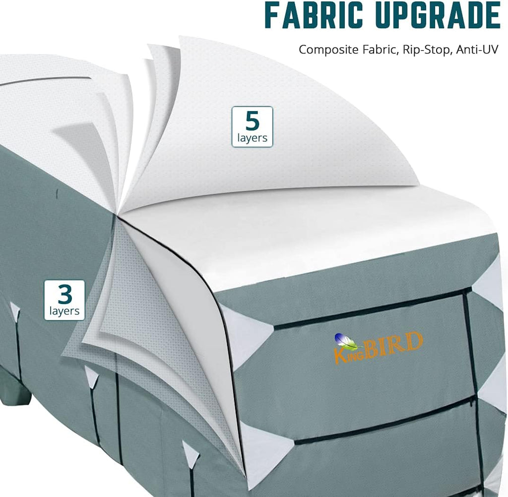 5 Layers RV Cover Fits 37'-41' Motorhome T240976