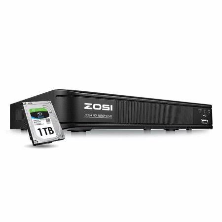 1080p 8 Channel Security DVR with 1TB Hard Drive H100298