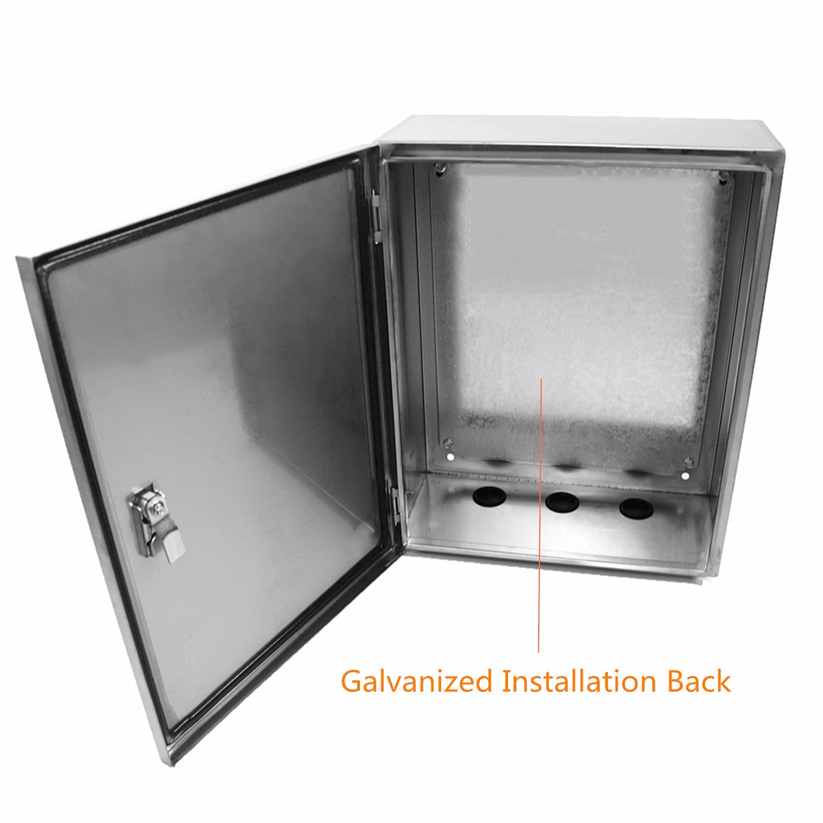304 Stainless Steel Electrical Box 20'' x 16'' x 8'' Weatherproof S5657
