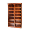 Dove Gray Alder 10 Shelves Bookcase J34349