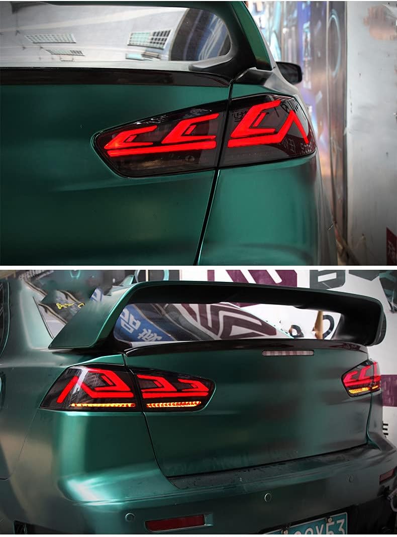LED Smoked Tail Lights for Mitsubishi Lancer EVO X 2008-2017 C95632