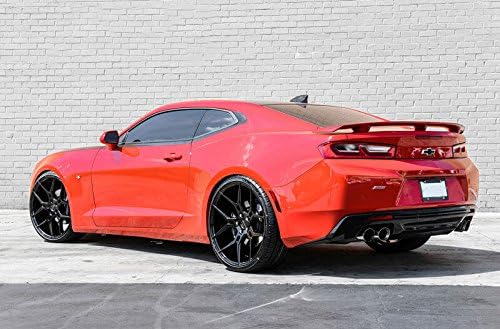 20 Inch Set of 4 Black Wheels Q239