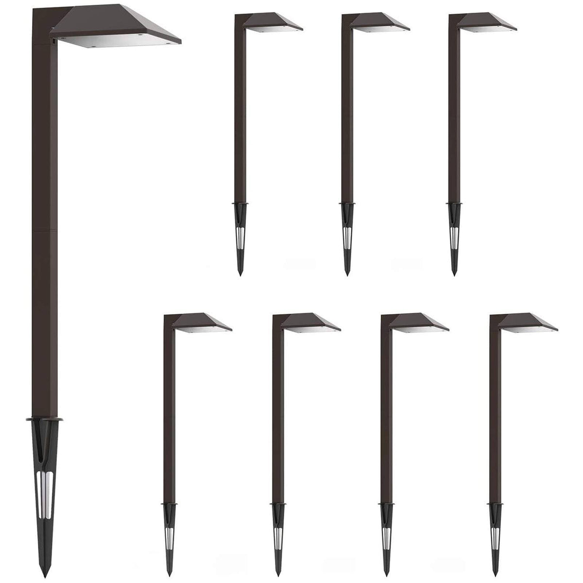 8 Pack LED Low Voltage Landscape Pathway Light C5945