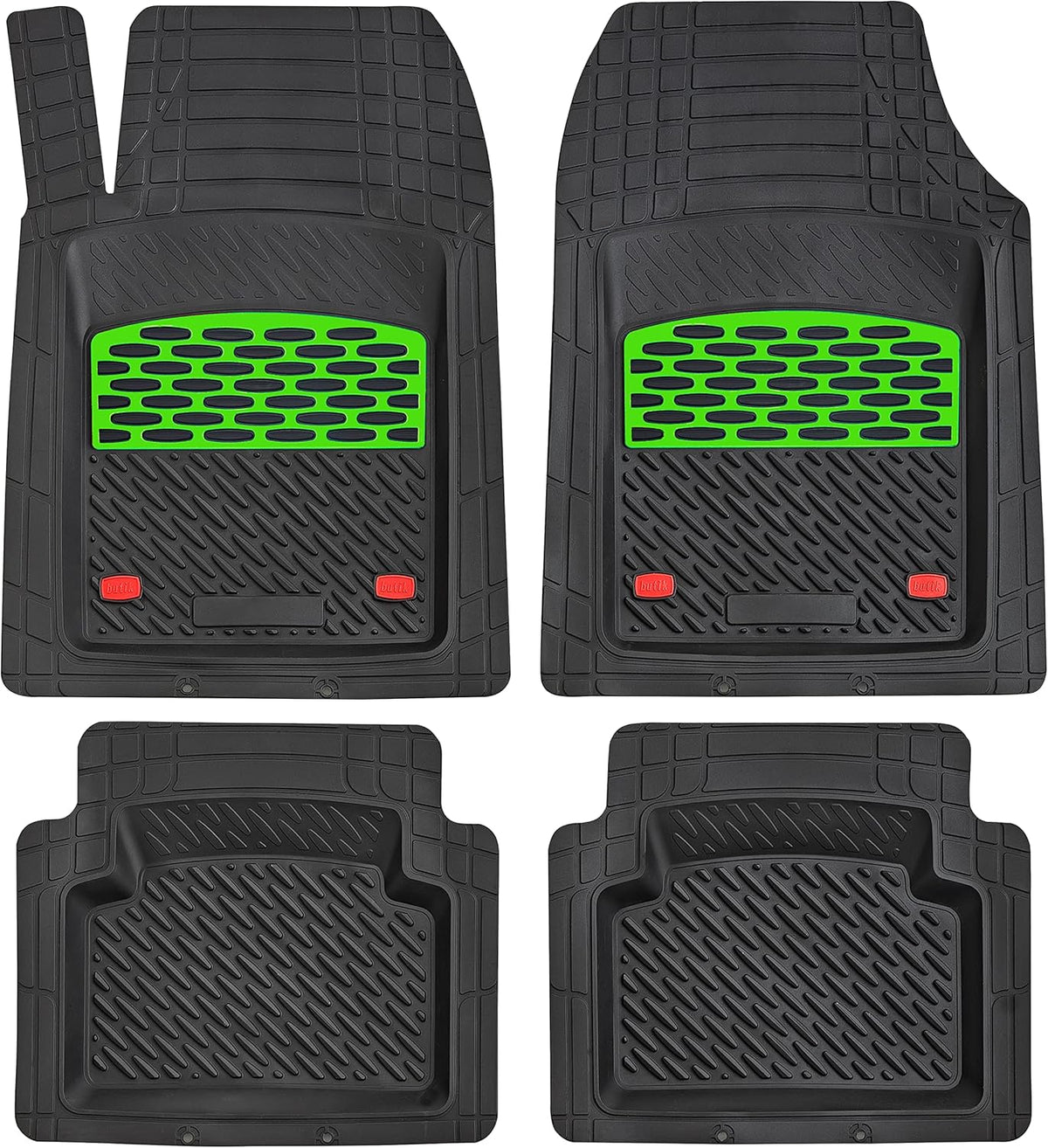 Green Car Mats J21495