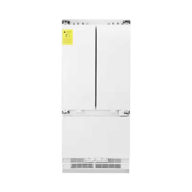 36 in. 3-Door French Door Refrigerator with Ice and Water Dispenser F96195