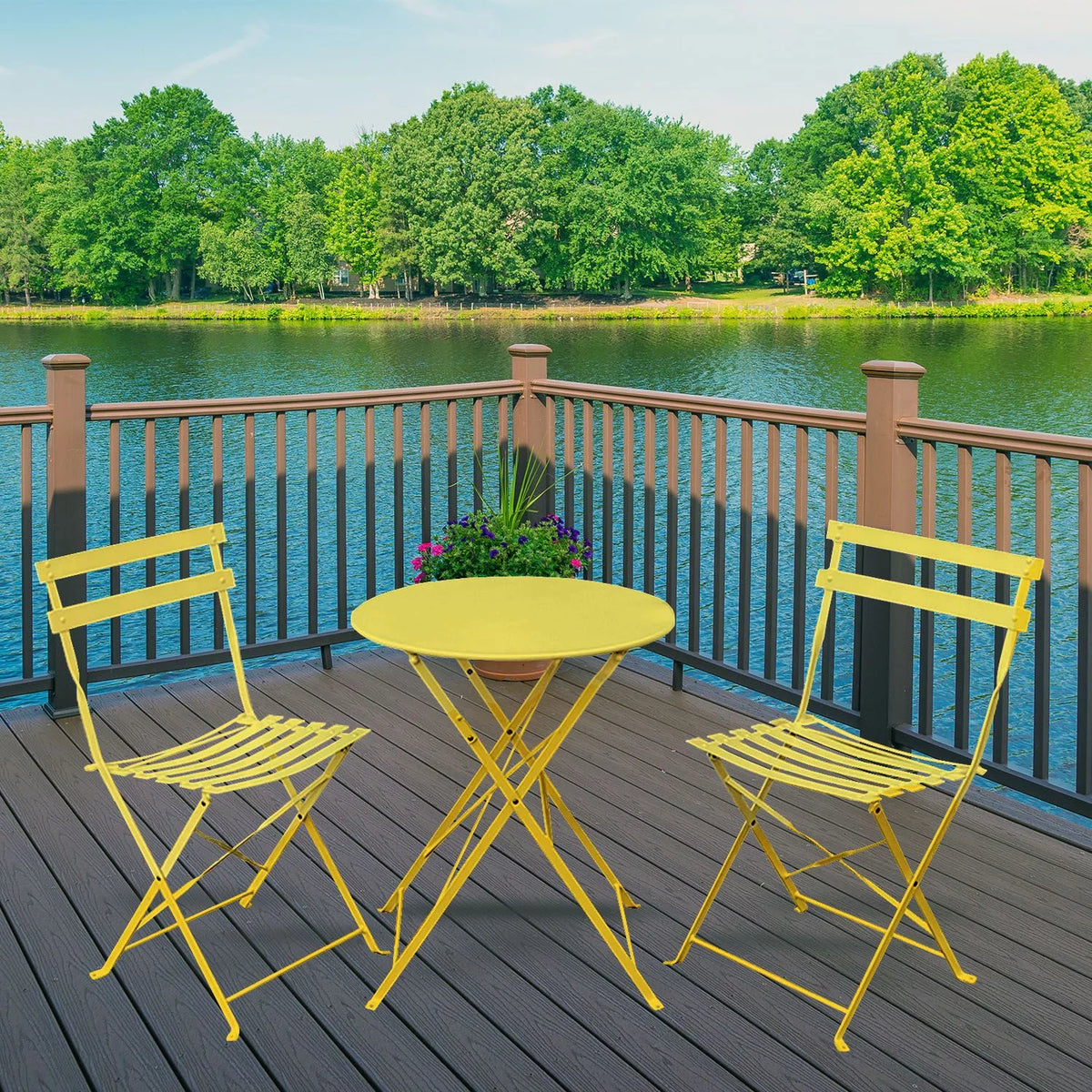 3 Piece Portable Porch Furniture Set C718326