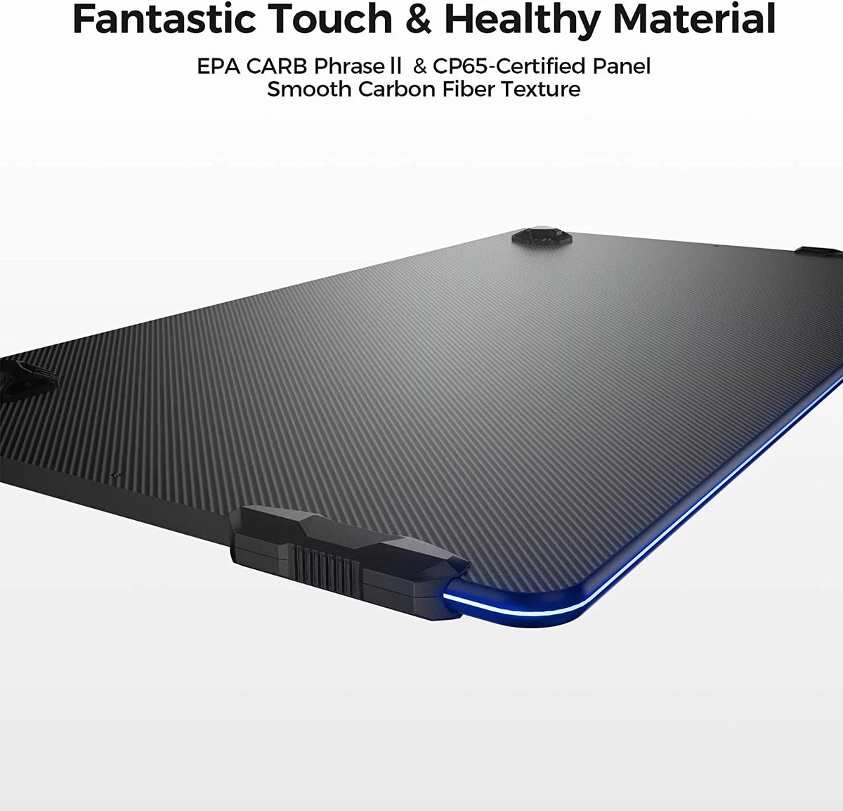 43'' Gaming Desk with Shelves F5057