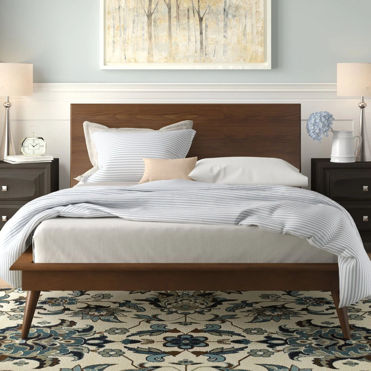 Queen Platform Bed U882