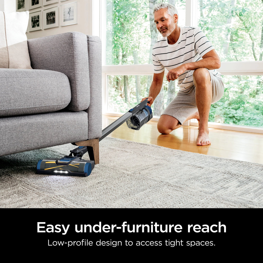 Cordless Stick Vacuum with Powerfins Brushroll E44857