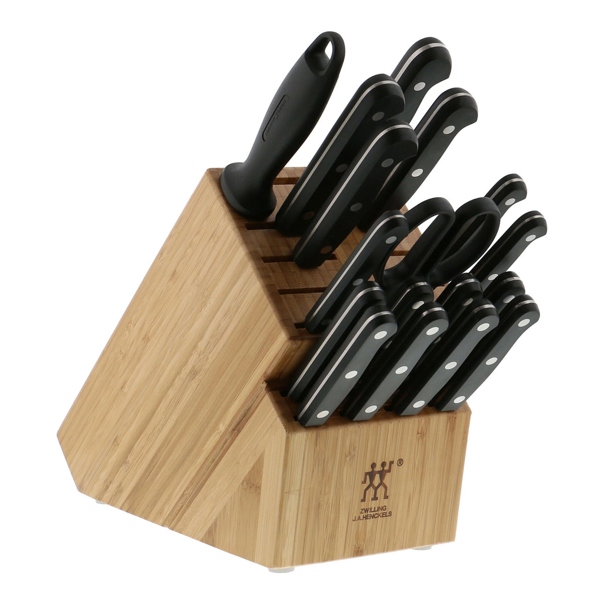 18pc Knife Set with Bamboo Block V938902
