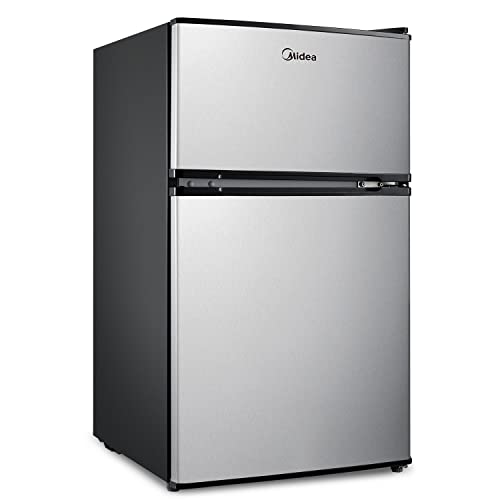Compact Reversible Double Door Refrigerator and Freezer O2542