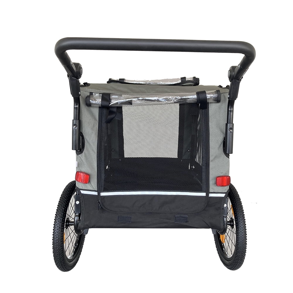 Heavy Duty Foldable Pet Stroller Bicycle Trailer C179