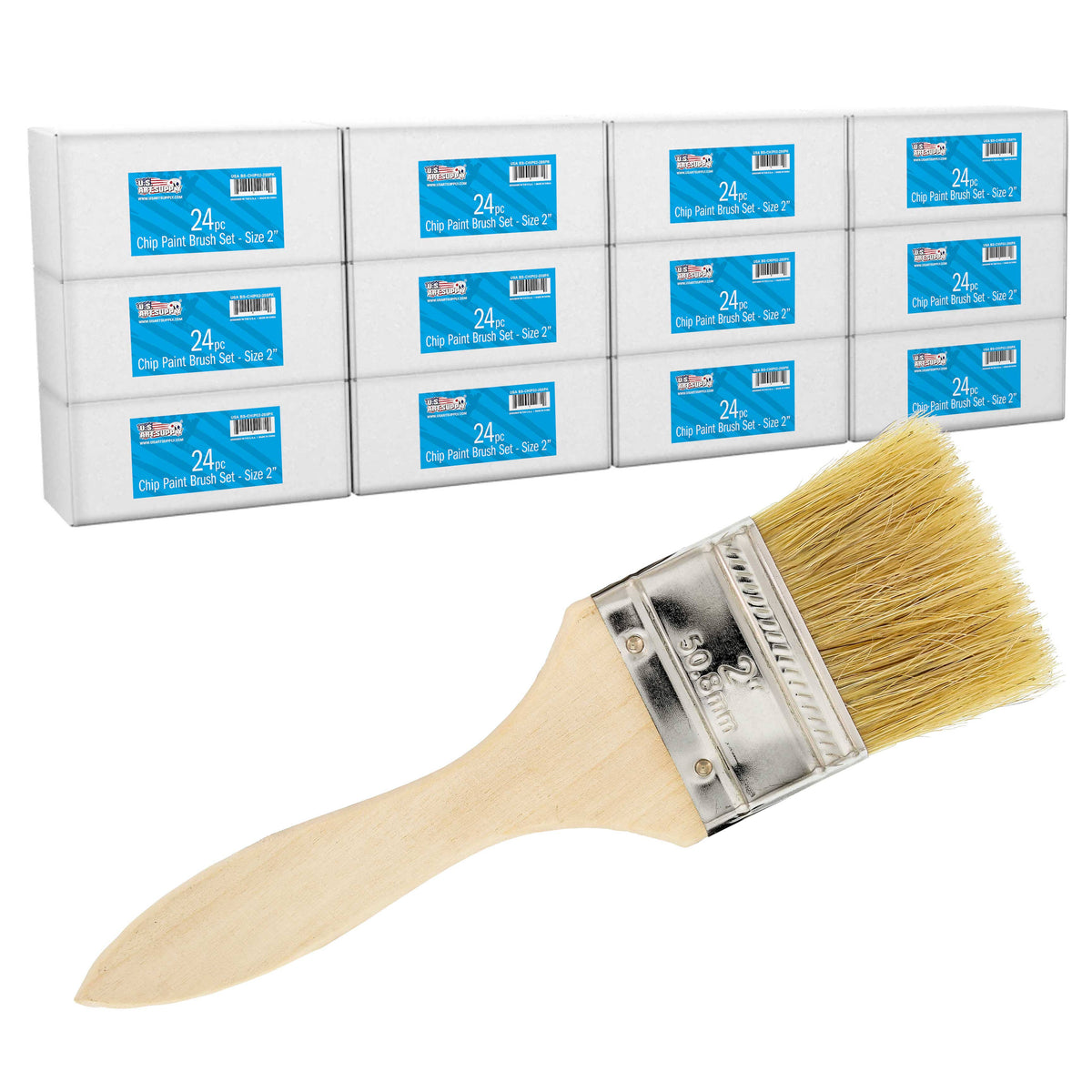 2 inch Paint and Chip Paint Brushes G3652