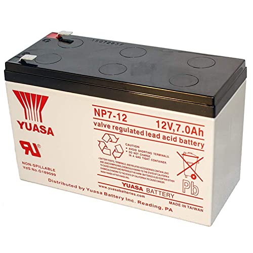 12V 7Ah Sealed Lead Acid Battery with F1 Terminal P8073