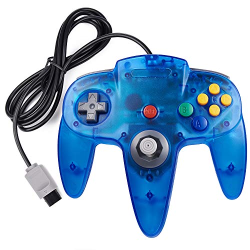 2-Pack Wired Classic Controller with 2 Extension Cords Clear Orange and Green W8680