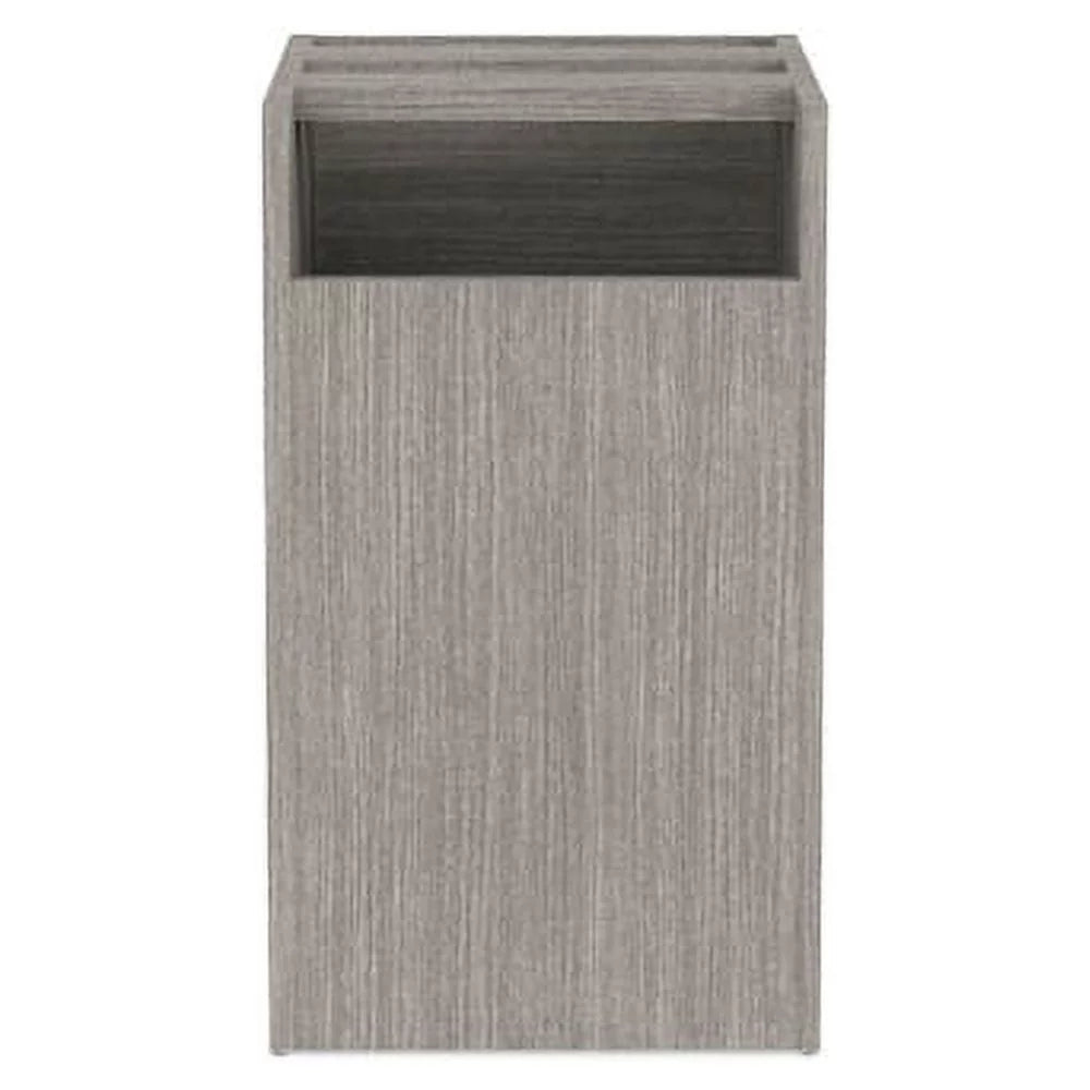 Full Pedestal File 2 Legal/Letter-Size File Drawers Gray W44145
