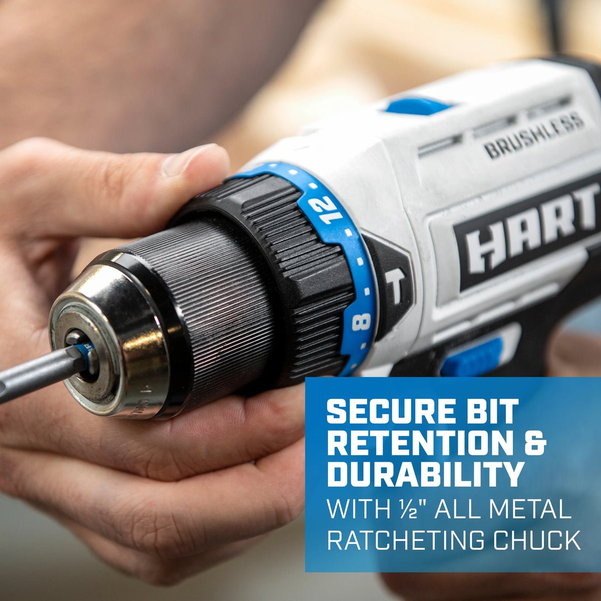20-Volt Brushless 1/2 Inch Hammer Drill Kit H96382