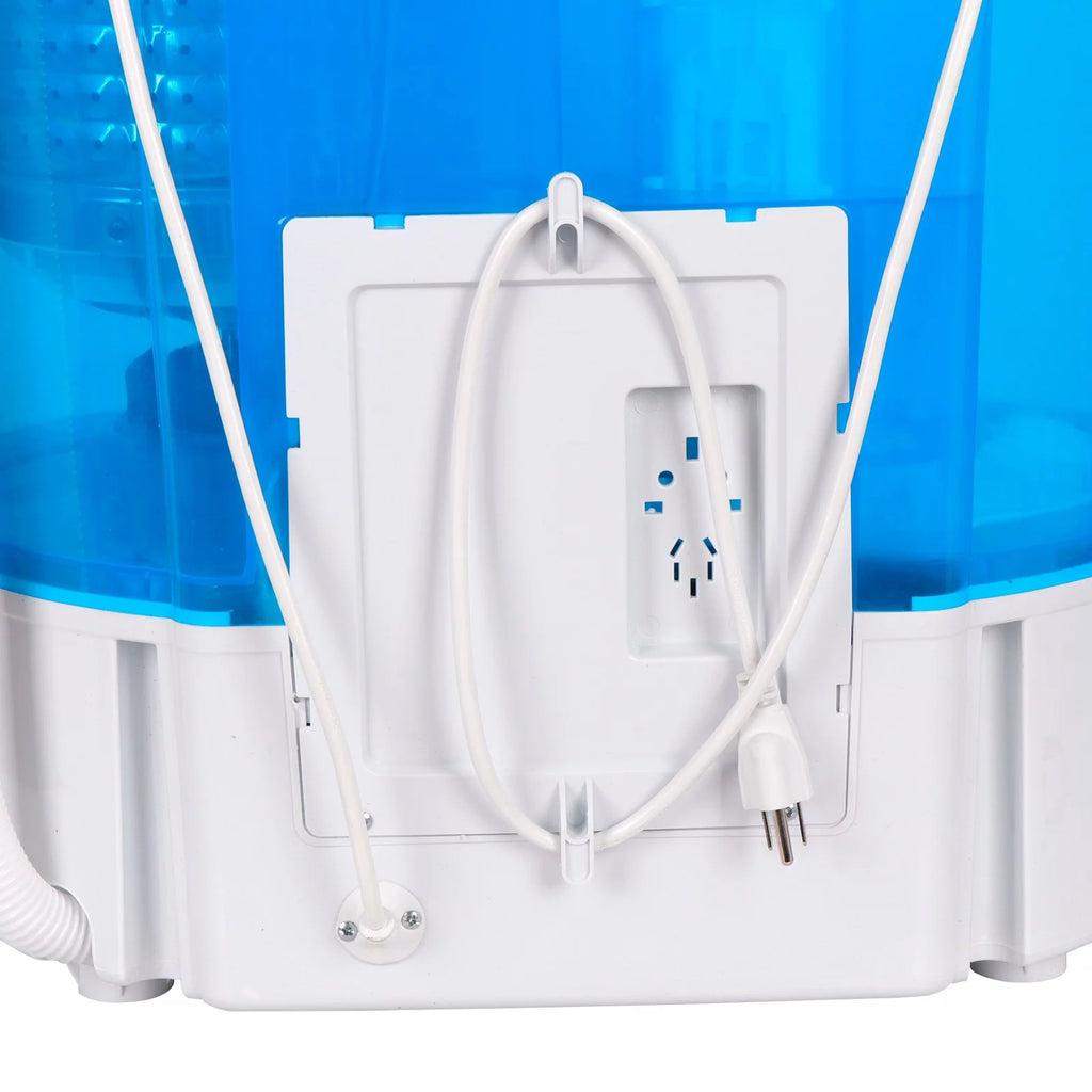 Portable Mini Twin Tub Washing Machine 9.9lbs Capacity O7184