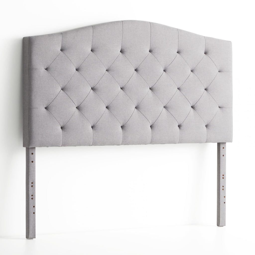 Queen Gray Upholstered Headboard G508337