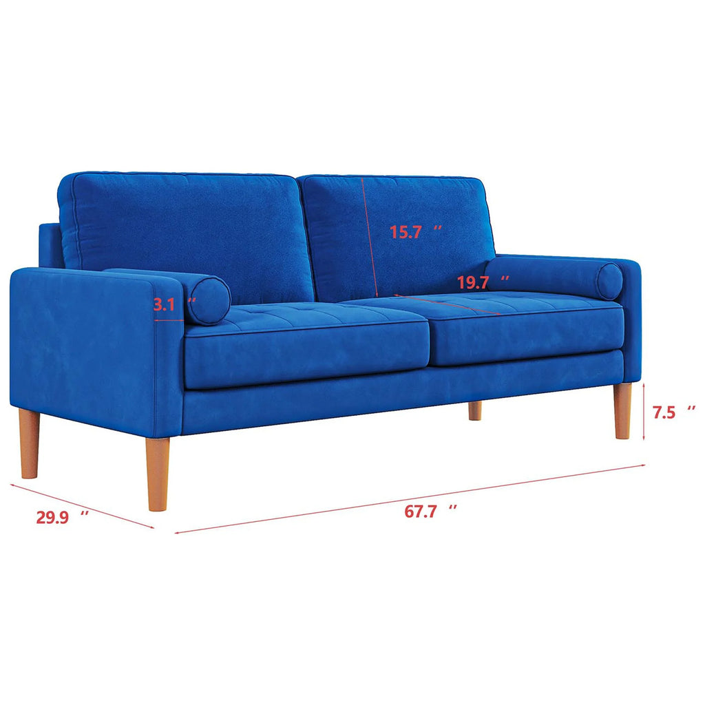 3 Seater Upholstered Sofa Couch F588242