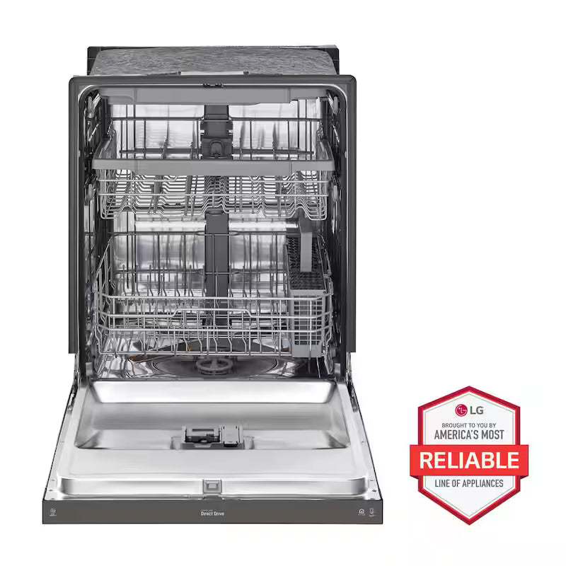 Black Stainless Steel Front Control Dishwasher R2845